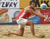 Dominik Witczak trzeci w turnieju "Plaża Gotyku"