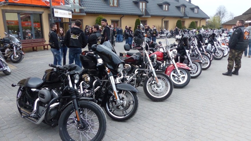 Zlot klubu Harley Owners Group w Suchedniowie. Przybyło 167 motocykli