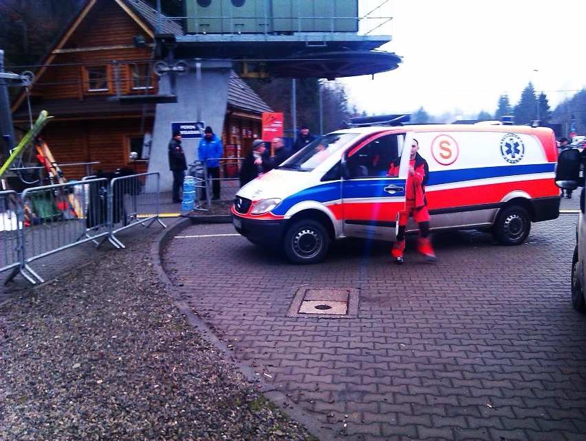 Wypadek na skoczni w Wiśle