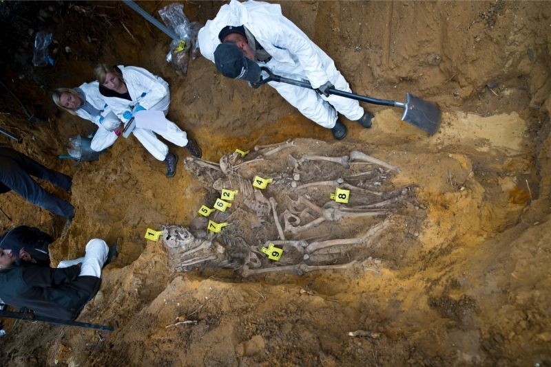 Dziś archeolodzy badali m.in. jamę, w której odkryto...