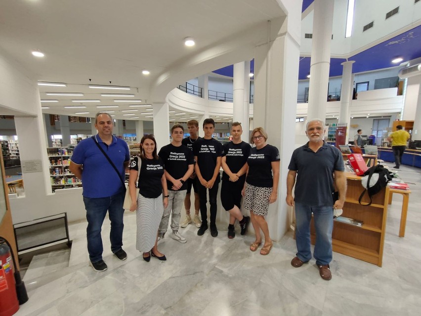 Uczniowie ze stąporkowskiej "Górki" uczą się, pracują i zwiedzają Grecję