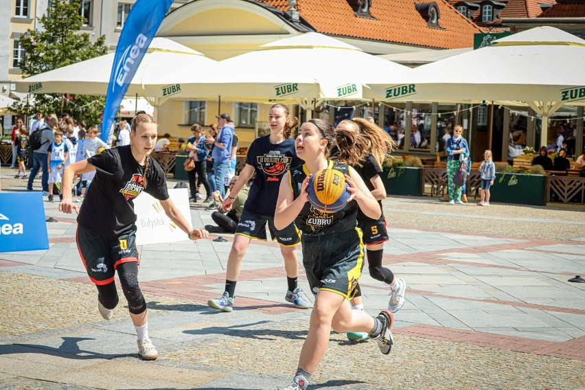 Enea Streetball 2023. Rynek Kościuszki w Białymstoku...