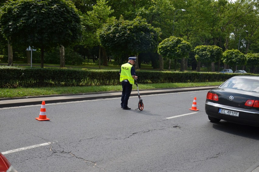 Wypadek na al. Armii Krajowej. Zderzyły się dwa motocykle. Duże korki w okolicy (ZDJĘCIA)