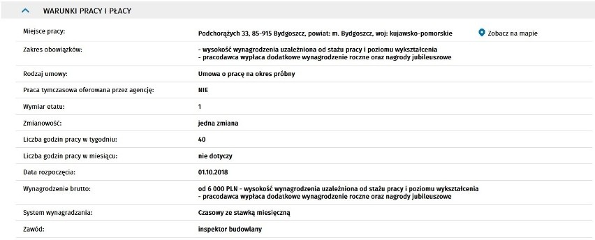Prezentujemy listę najnowszych ofert pracy w województwie...