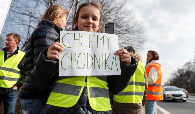 W proteście wzięli udział mieszkańcy Baryczki oraz innych miejscowości gminy Niebylec m.in. Lutczy czy Połomi  