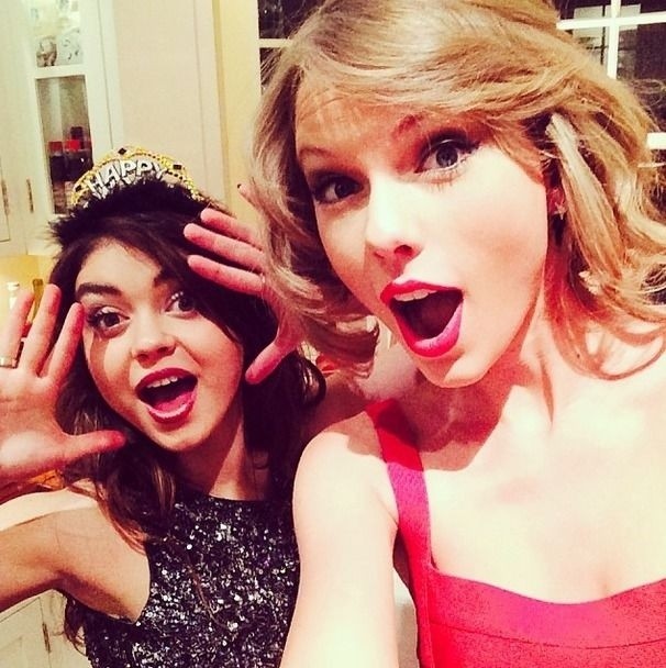 Aktorka Sarah Hyland i Taylor Swift