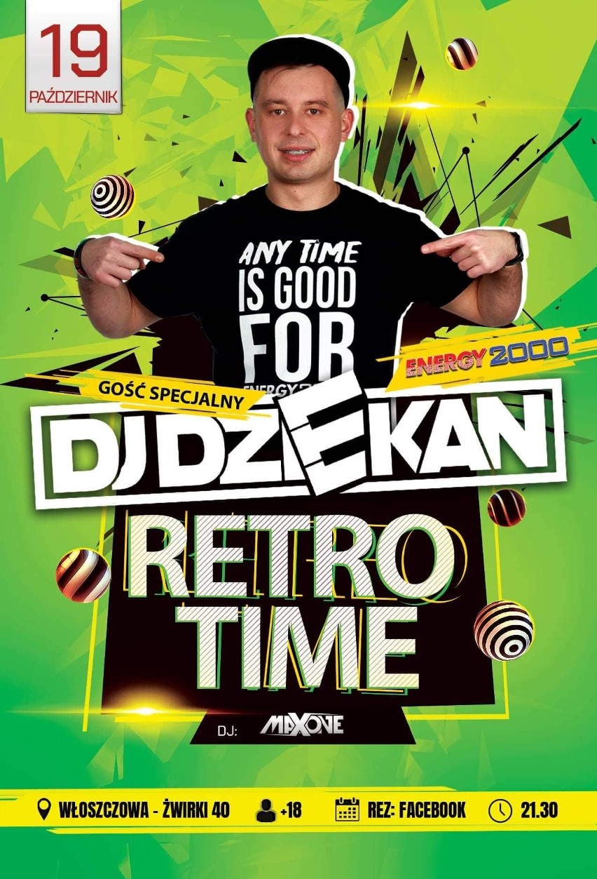 DJ Dziekan rozkręci imprezę w klubie Forum we Włoszczowie