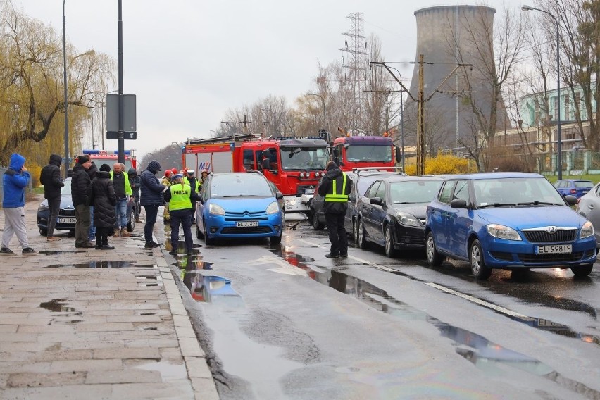 Wypadek na al. Politechniki. Zderzyło się aż 6 samochodów 