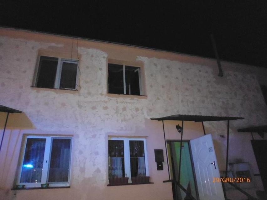 Tragiczny pożar w Kwidzynie. Nie żyje jedna osoba [ZDJĘCIA]