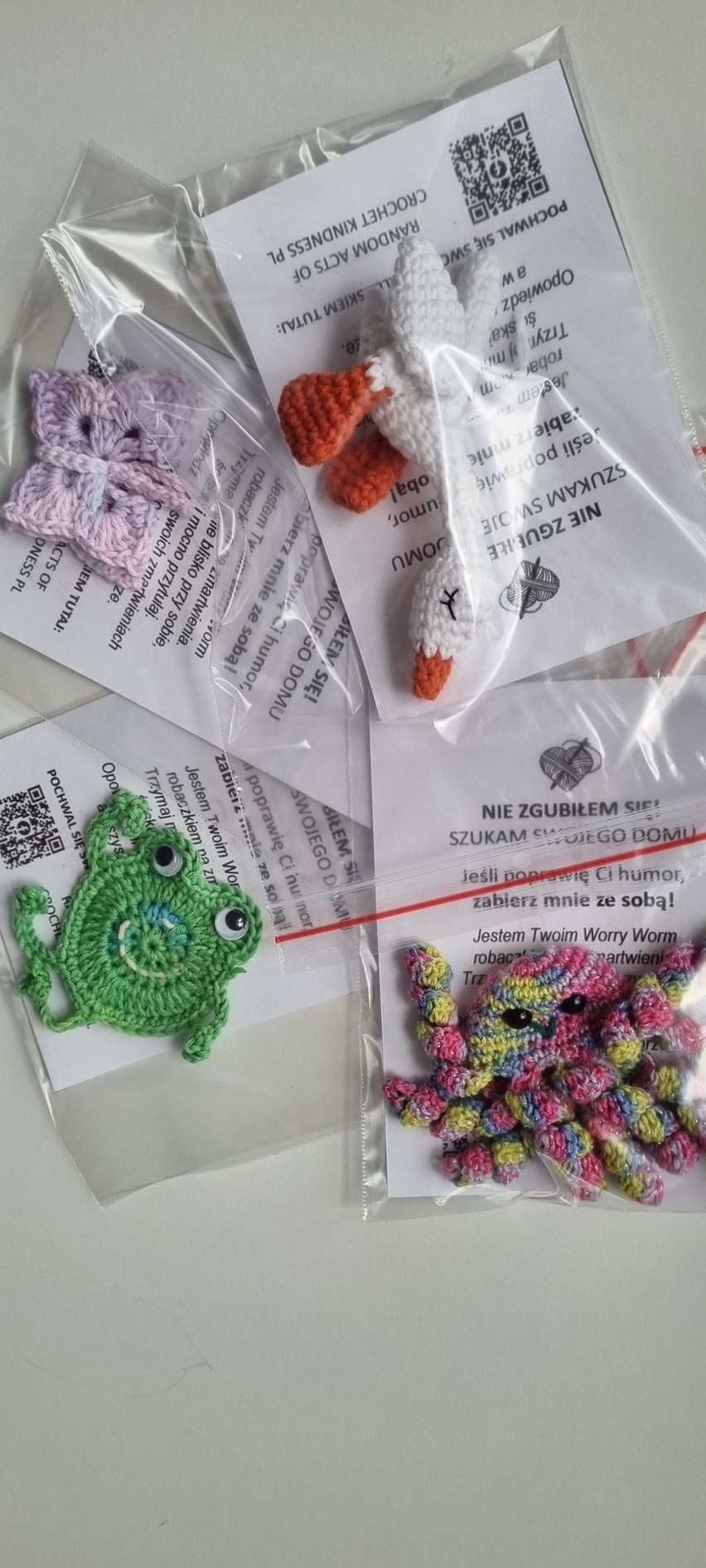 Random Acts of Crochet Kindness działa również w Toruniu