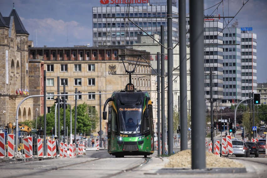 Wielki dzień w dziejach poznańskich remontów: tramwaje...