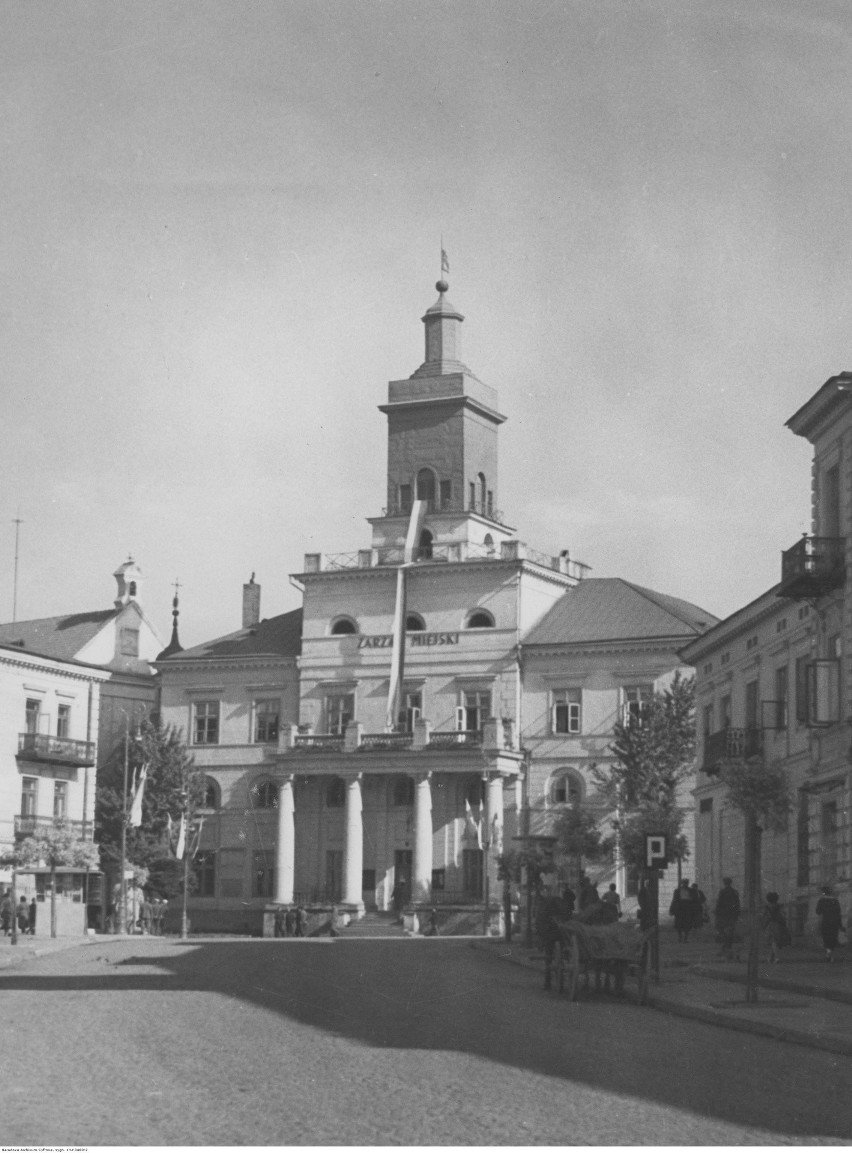 Stare Miasto i deptak w Lublinie w 1939 roku. Zobacz archiwalne zdjęcia