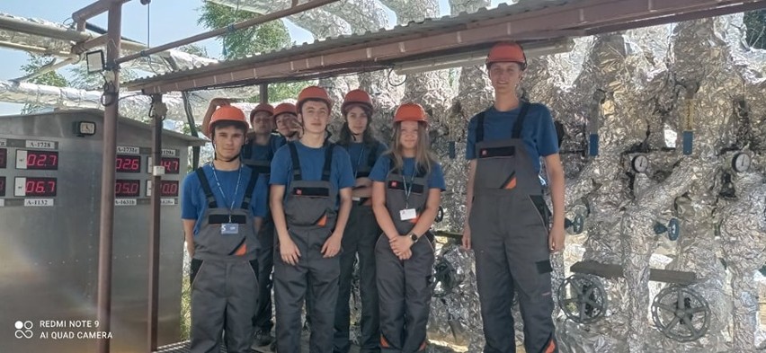 Uczniowie z Połańca odbyli staż w kopalni w Osieku (ZDJĘCIA)