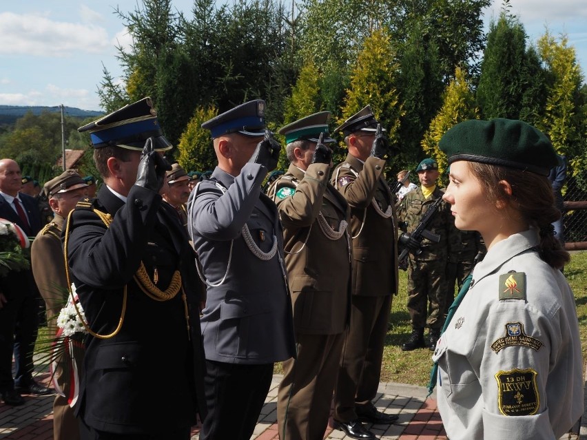 W Bykowcach koło Sanoka uczczono pamięć bohaterskich podhalańczyków [ZDJĘCIA]