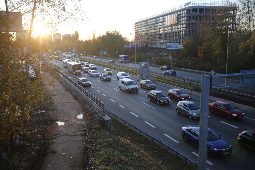 Tak na co dzień wyglądają główne arterie drogowe w Śląskiem...