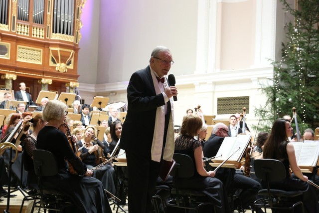 Gospodarz wieczoru Krzysztof Zanussi i Orkiestra Filharmonii Poznańskiej