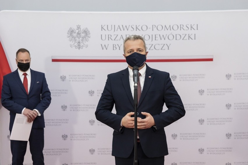 Wojewoda kujawsko-pomorski zaprezentował nową monetę z Lechem Kaczyńskim [zdjęcia]
