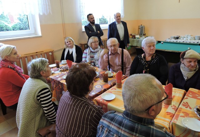 Laskowiec, gmina Rzekuń. Pierwsze spotkanie Klubu Seniora