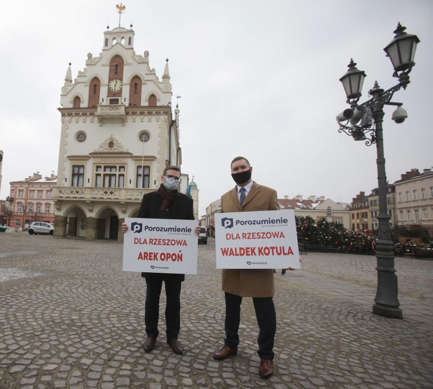 Porozumienie Jarosława Gowina prezentuje kandydatów na prezydenta Rzeszowa. To Arkadiusz Opoń i Waldemar Kotula