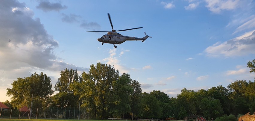 Gorlice. Policyjny helikopter w akcji. Czy doszło do porwania? [AKTUALIZACJA]