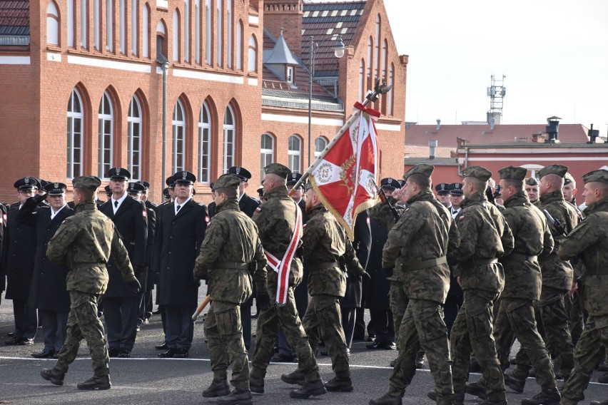 Zbiórka w bazie wojskowej w Malborku w przededniu Święta...