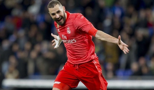 Na zdjęciu: Karim Benzema. Girona CF - Real Madryt, Puchar Hiszpanii. "Królewscy" przypieczętowali awans do półfinału Pucharu Hiszpanii [31.01.2019, wynik meczu]