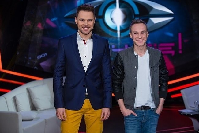 Marek Kaliszuk i Artur Chamski (fot. TVN / Piotr Mizerski)
