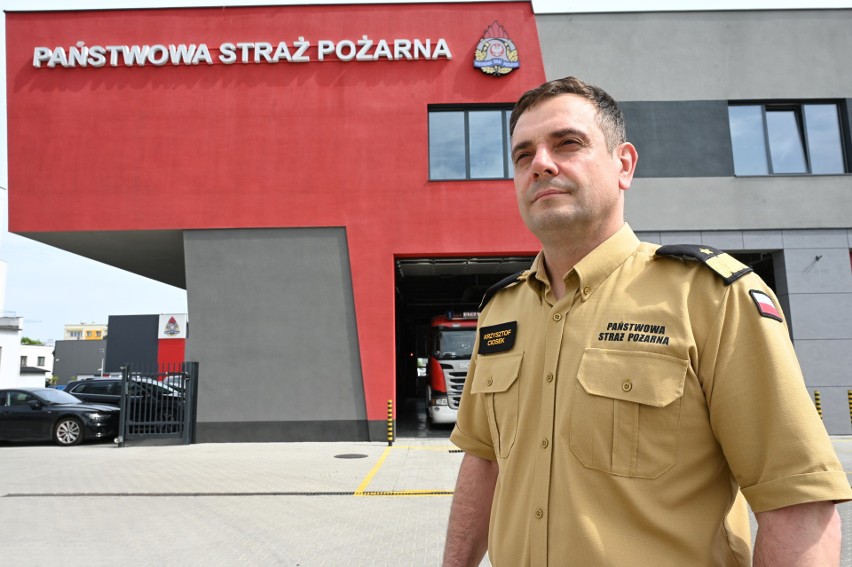 Nadbrygadier Krzysztof Ciosek, świętokrzyski komendant wojewódzki Państwowej Straży Pożarnej w Kielcach: "Jestem dumny z moich ludzi" 