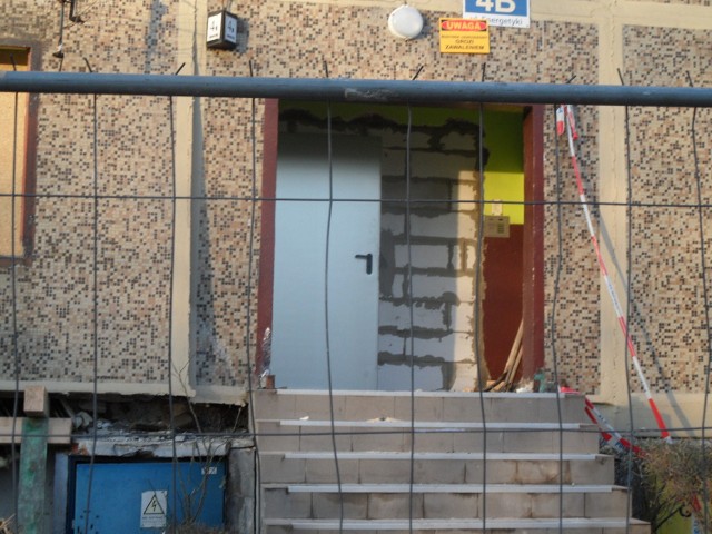 Blok przy Energetyki w Bytomiu przeznaczony do rozbiórki