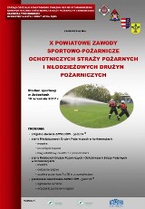 X Powiatowe Zawody Sportowo - Pożarnicze Ochotniczych Straży Pożarnych 