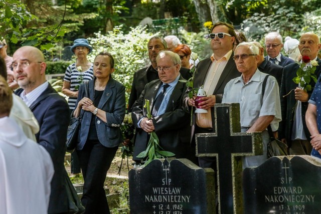 09.06.2018, Gdańsk, Cmentarz Srebrzysko, drugi pogrzeb Arkadiusza Rybickiego po ekshumacji ciala, której sprzeciwiała się rodzina