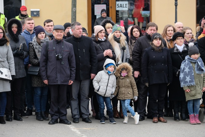 Przysięga wojskowa żołnierzy obrony terytorialnej w...