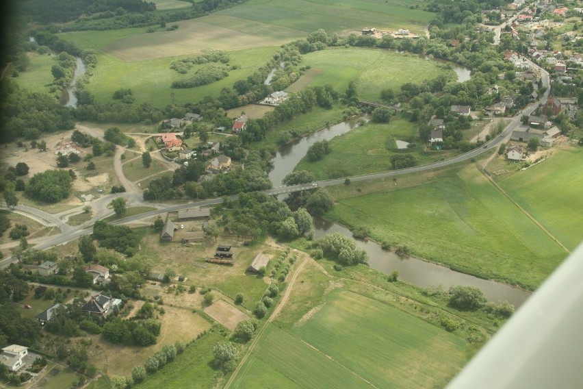 Toruń z lotu ptaka....