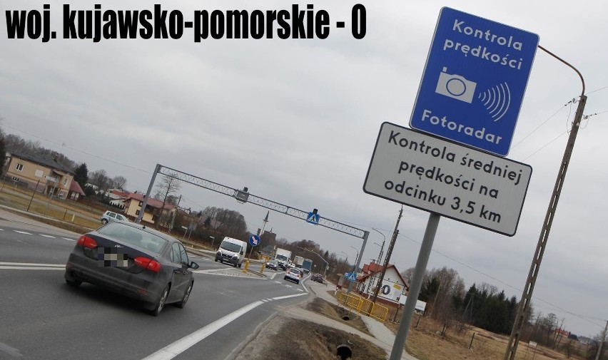 Odcinkowe pomiary prędkości. Tu jest ich najwięcej w Polsce!