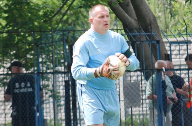 Tomasz Dymanowski będzie teraz strzegł bramki Kamiennej Brody.