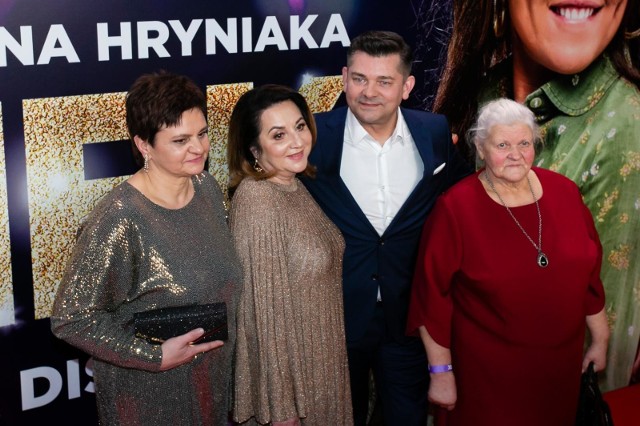Premiera filmu Zenek w kinie Multikino Złote Tarasy w Warszawie, 10 lutego 2020. Na zdjęciu: Zenek Martyniuk z rodziną