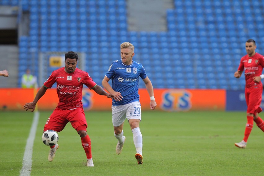 Lech Poznań - Zagłębie Sosnowiec 4:0. Kolejorz gromi i jest...