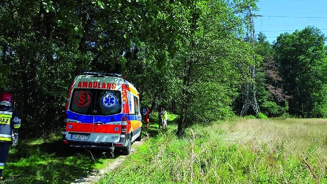 27 -letni drwal uległ wypadkowi w sierpniu, podczas wycinki w Antoniowie. Poraził go prąd.