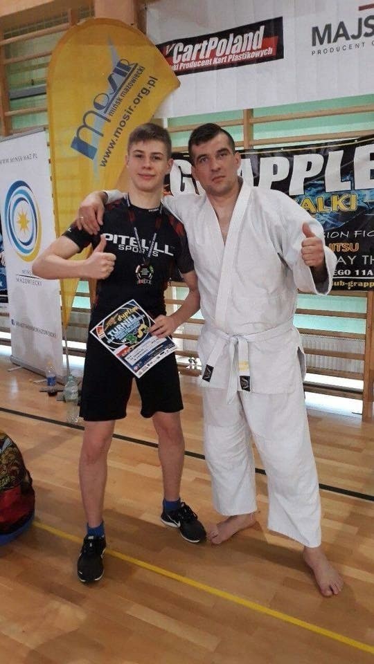UKS Gladiator Ostrołęka z medalami Grand Prix Polski w brazylijskim ju jitsu