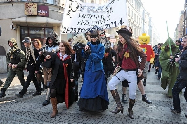 Pyrkon 2014 - fantastyczny korowód w Poznaniu