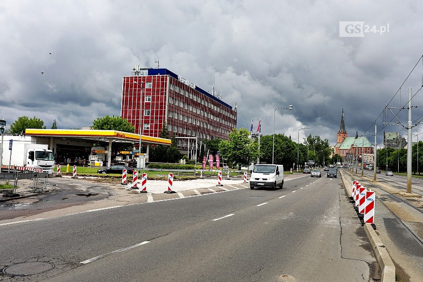 Uwaga! Bulwar Śląski i Bulwar Gdański w Szczecinie zamknięte od poniedziałku! Ruszy tymczasowe rondo na Energetyków