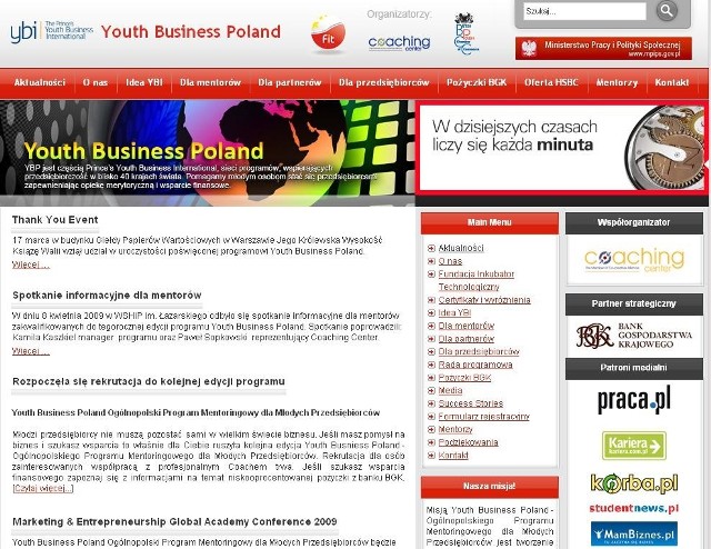 Youth Business Poland - (YBP) polega na zapewnieniu wsparcia mentorów i profesjonalnych coachów. (fot. www.fit.org.pl)