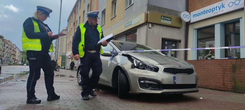 Wypadek w centrum Koszalina.