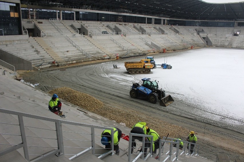 Budowa Stadionu Miejskiego w Tychach