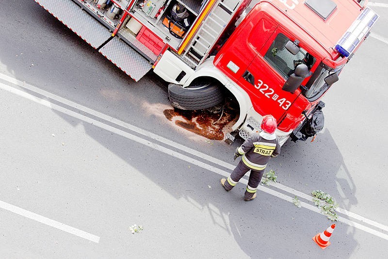 Wypadek strażaków w Rzeszowie...