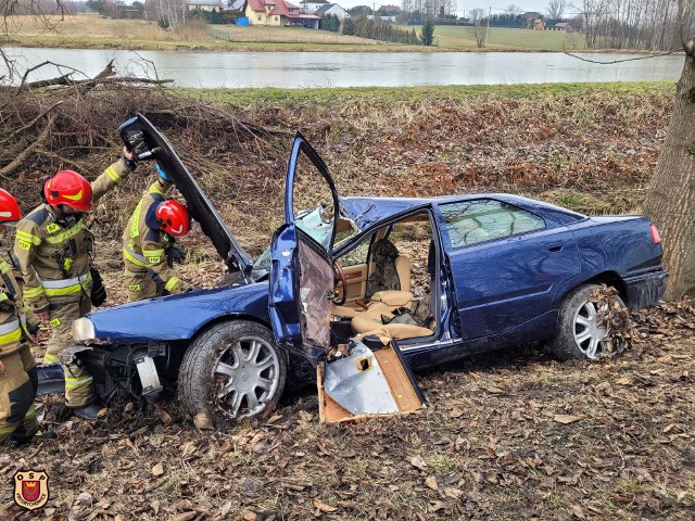 Wypadek we Frydrychowicach, 17.02.2023