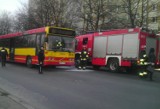 Wrocław: Pożar autobusu linii 127 (ZDJĘCIA)