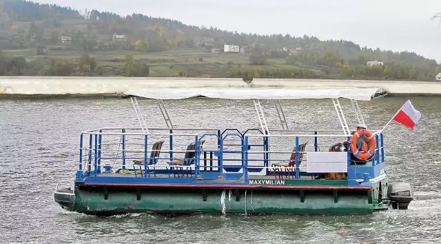 Tramwaj wodny. To idealne rozwiązanie na zbiornikach, gdzie jest duża odległość między brzegami