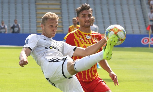 Michal Papadopulos strzelił gola na 1:1, ale Korona uległa Legii 1:2.