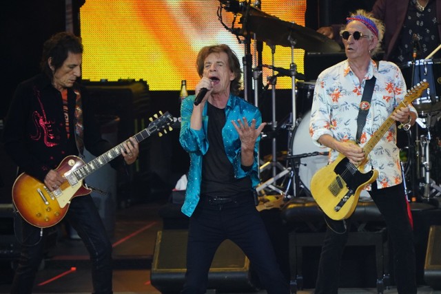 The Rolling Stones podczas środowego koncertu w Berlinie